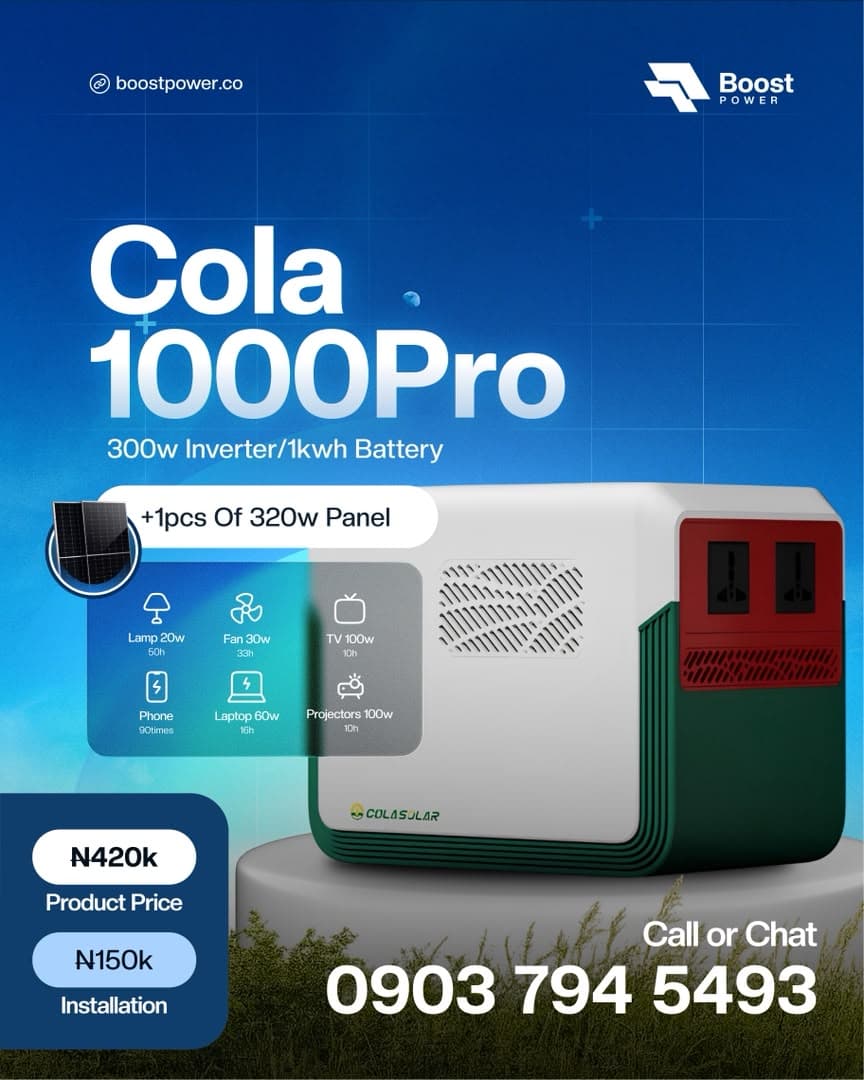 Cola 1000Pro flyer