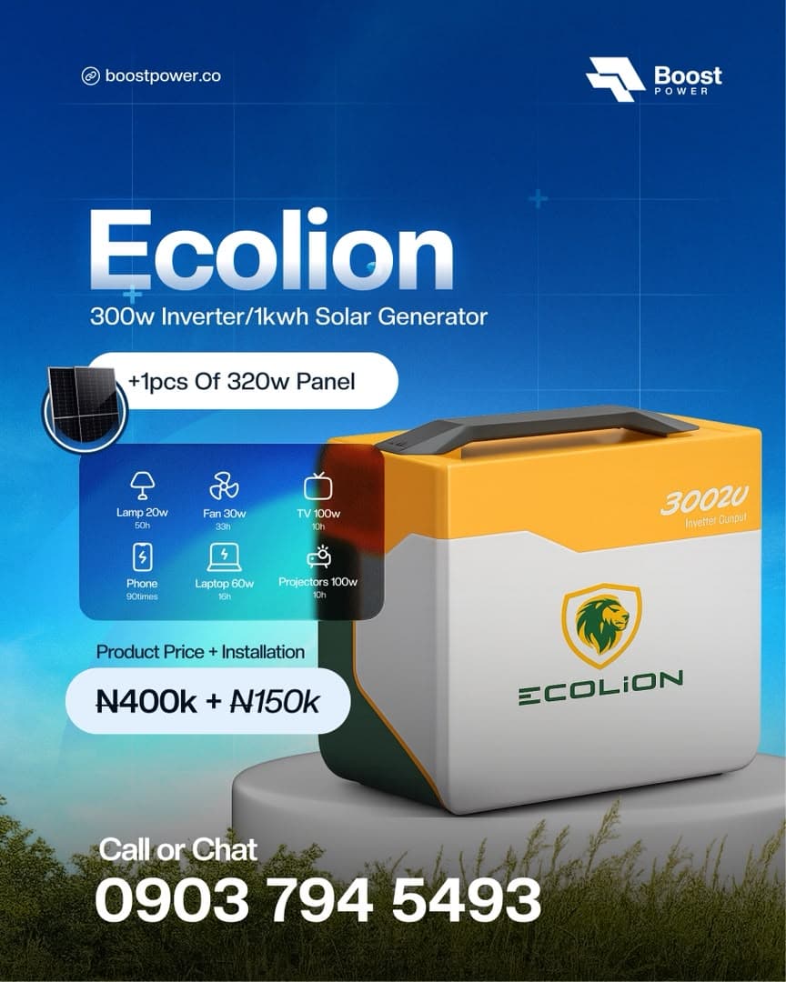 Ecolion flyer