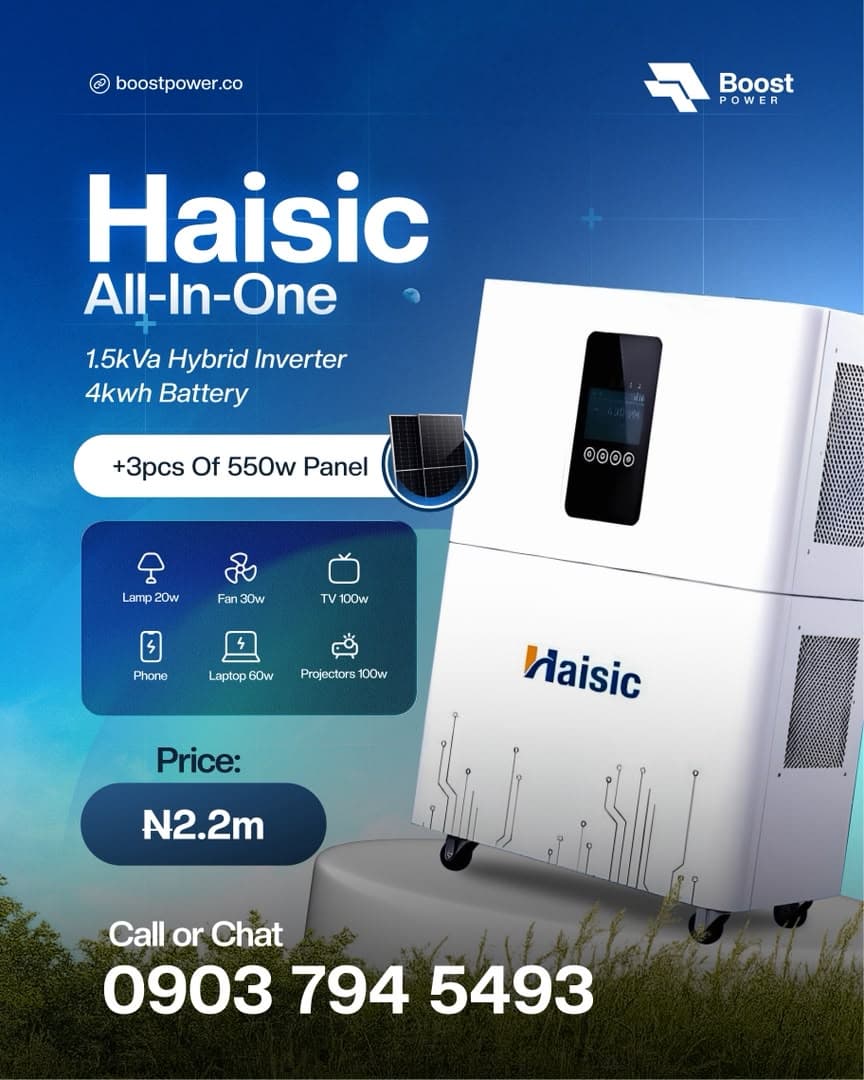Haisic All-in-One 1.5kVA flyer